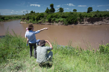 Elewana Sand River Masai Mara Hotel มาไซมารา ภายนอก รูปภาพ